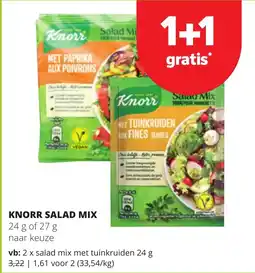 Eurospar Knorr salad mix aanbieding