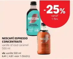 Eurospar Nescafe espresso concentrate aanbieding