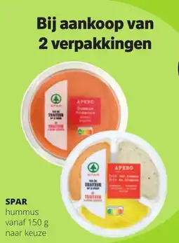Eurospar Spar Hummus aanbieding