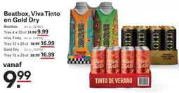 Sligro Beatbox, Viva Tinto en Gold Dry aanbieding
