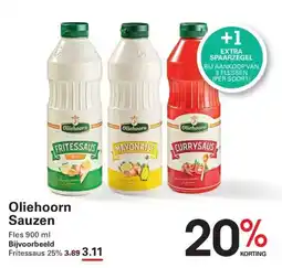 Sligro Oliehoorn Sauzen aanbieding