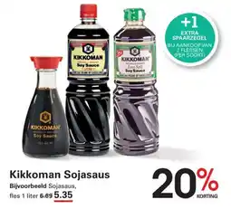 Sligro Kikkoman Sojasaus aanbieding