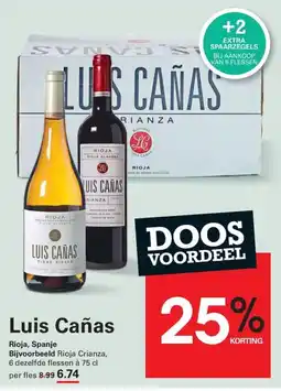 Sligro Luis Cañas aanbieding