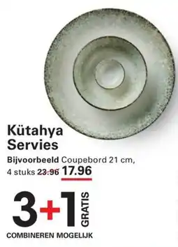 Sligro Kütahya Servies aanbieding