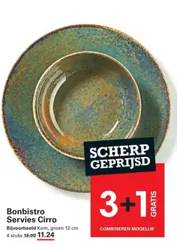 Sligro Bonbistro Servies Cirro aanbieding