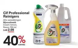 Sligro Cif Professional Reinigers aanbieding