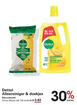 Sligro Dettol Allesreiniger & doekjes aanbieding