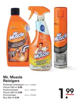 Sligro Mr. Muscle reinigers aanbieding