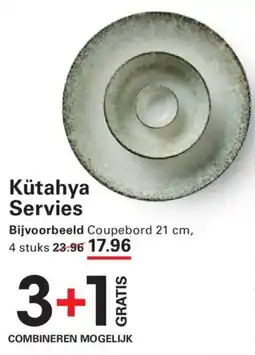 Sligro Kütahya Servies aanbieding