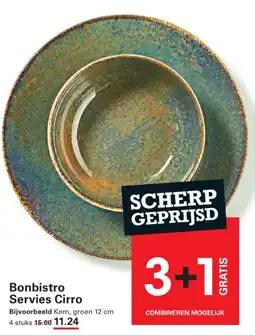 Sligro Bonbistro Servies Cirro aanbieding