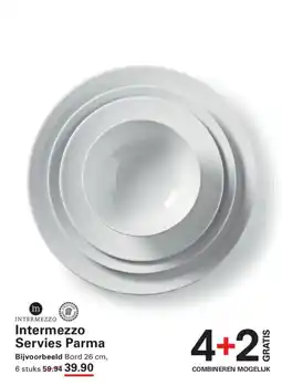 Sligro Intermezzo Servies Parma aanbieding