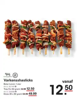 Sligro Varkensshaslicks aanbieding