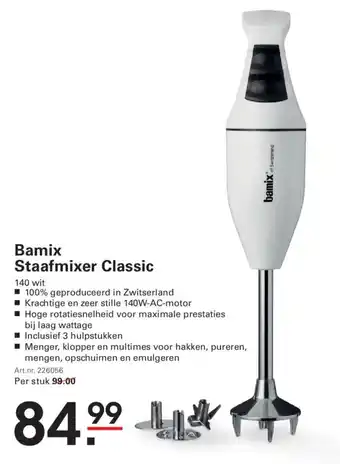 Bamix staafmixer classic