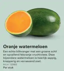 Sligro Oranje watermeloen aanbieding