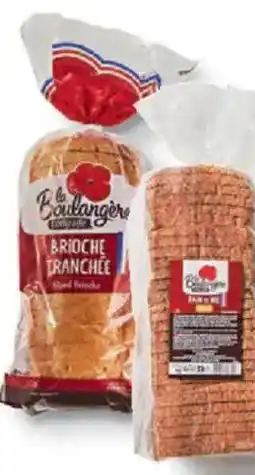 Sligro La boulangère brioche en toastbrood brioche gesneden aanbieding