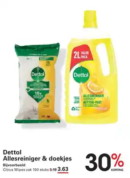 Sligro Dettol Allesreiniger & doekjes aanbieding