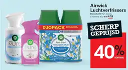 Sligro Airwick luchtverfrissers aanbieding