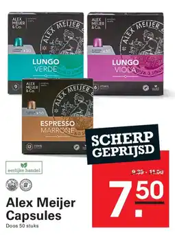 Sligro Alex Meijer Capsules aanbieding