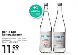 Sligro Bar-le-Duc Mineraalwater aanbieding