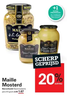 Sligro Maille Mosterd aanbieding