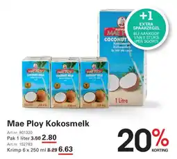Sligro Mae Ploy Kokosmelk aanbieding