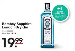 Sligro Bombay sapphire london dry gin aanbieding