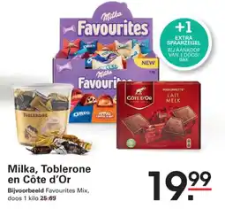 Sligro Milka, Toblerone en Côte d'Or aanbieding