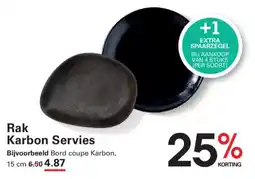 Sligro Rak Karbon Servies aanbieding
