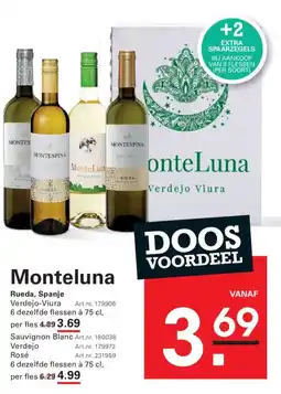 Sligro Monteluna aanbieding