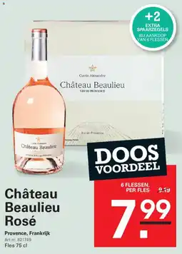 Sligro Château Beaulieu Rosé aanbieding