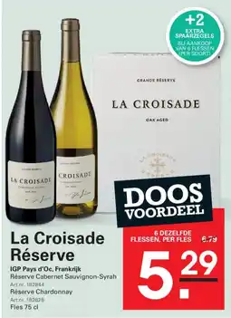 Sligro La Croisade Réserve aanbieding