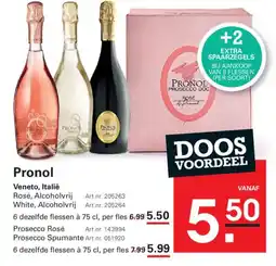 Sligro Pronol aanbieding
