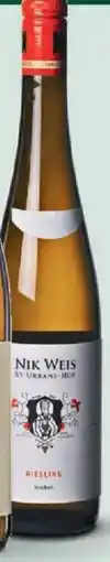 Sligro Nik weis st. urbans-hof riesling trocken aanbieding