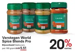 Sligro Verstegen world spice blends pro aanbieding