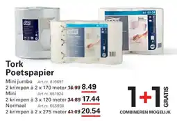 Sligro Tork Poetspapier aanbieding