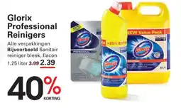 Sligro Glorix professional reinigers aanbieding