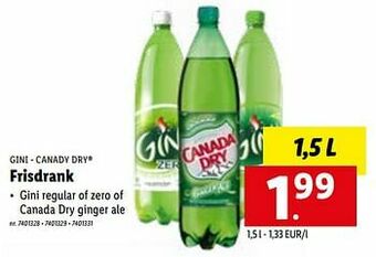 Lidl Frisdrank aanbieding
