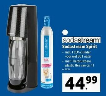 Lidl Sodastream spirit aanbieding