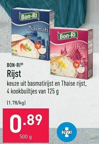ALDI Rijst aanbieding