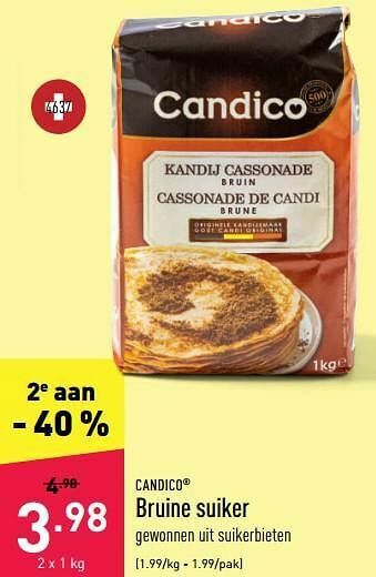 ALDI Bruine suiker aanbieding