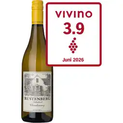 Albert Heijn Rustenberg Stellenbosch chardonnay aanbieding