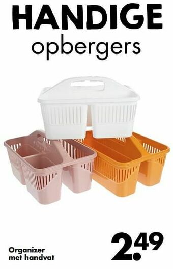 Wibra Organizer met handvat aanbieding