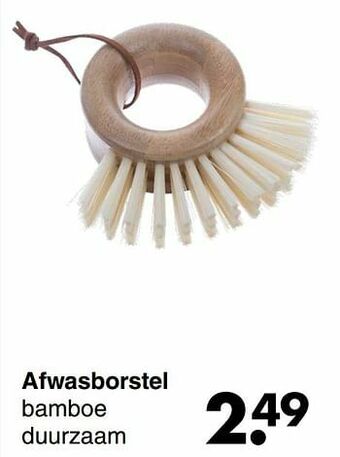 Wibra Afwasborstel aanbieding