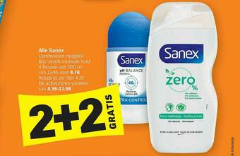 Albert Heijn Sanex aanbieding