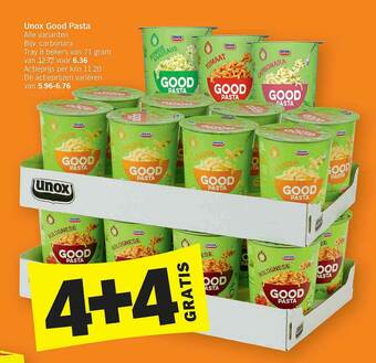 Albert Heijn Unox Good Pasta aanbieding