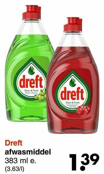 Dreft afwasmiddel