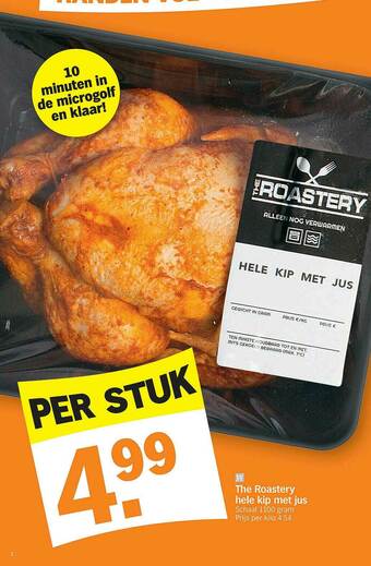 Albert Heijn The Roastery Hele Kip Met Jus aanbieding