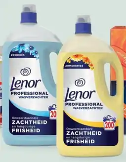 Sligro Lenor Professional Wasverzachters aanbieding