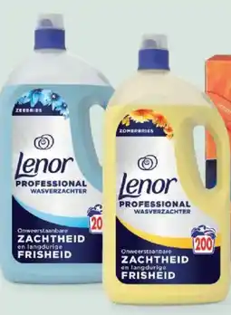 Sligro Lenor Professional Wasverzachters aanbieding