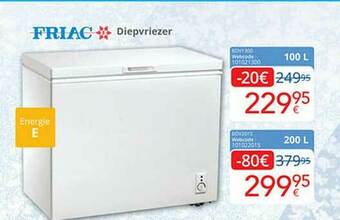 Eldi Friac Diepvriezer aanbieding